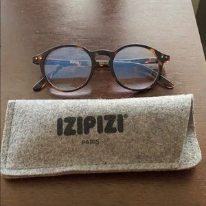 Izipizi screen glasses #D tortoise +0.00